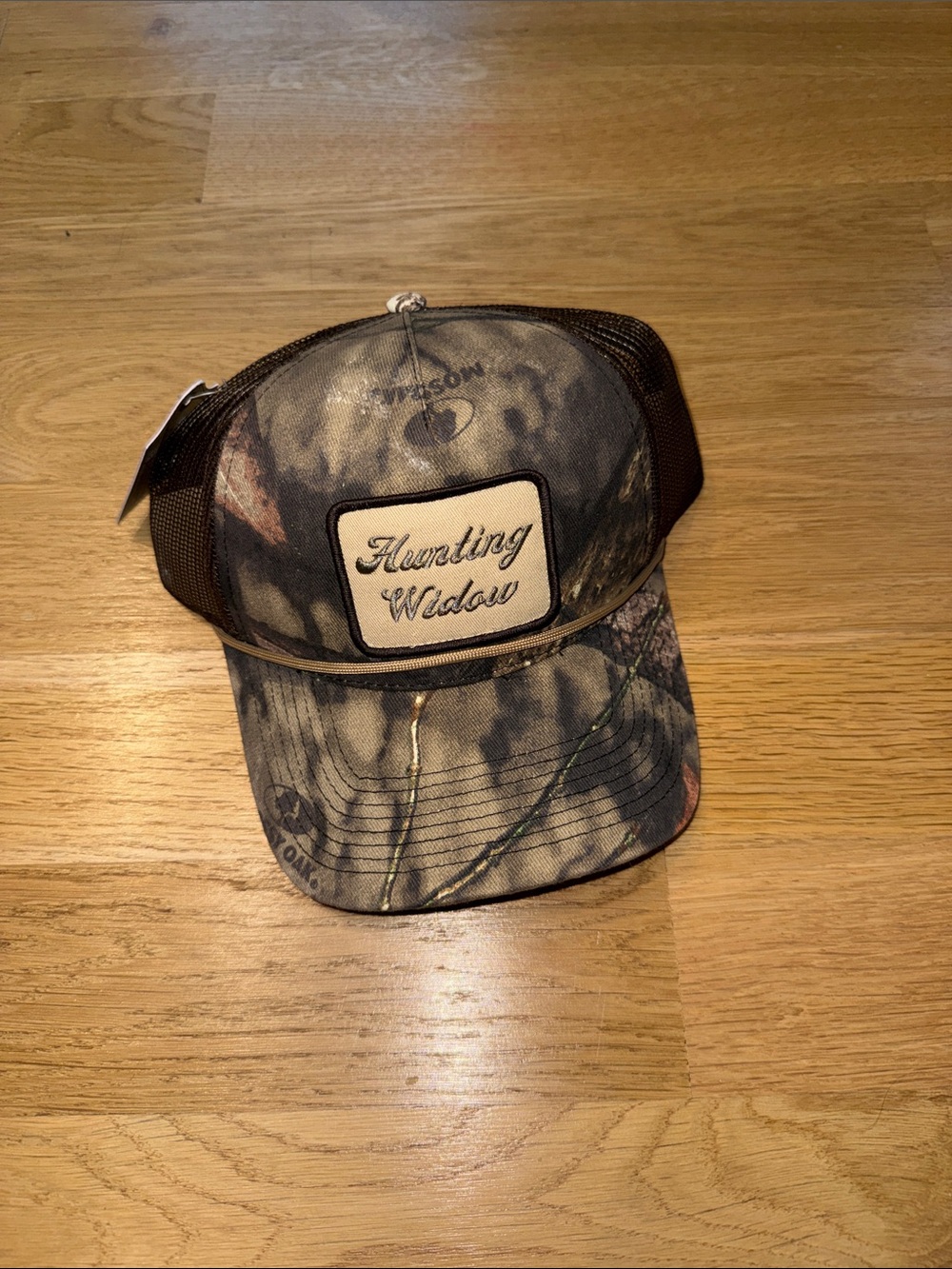 NWT Hunting Widow Camouflage Trucker Hat